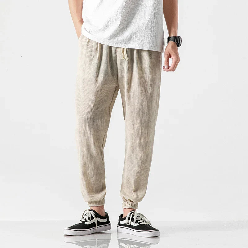 Drawstring Casual Pants