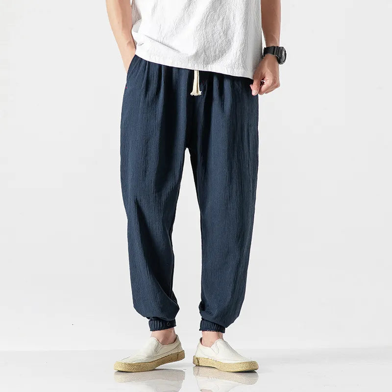 Drawstring Casual Pants