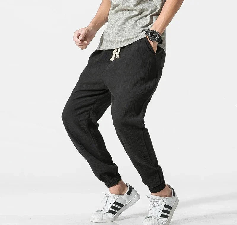 Drawstring Casual Pants