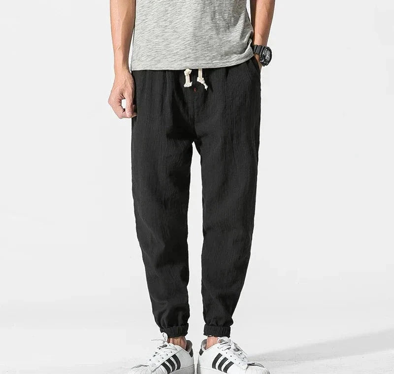 Drawstring Casual Pants