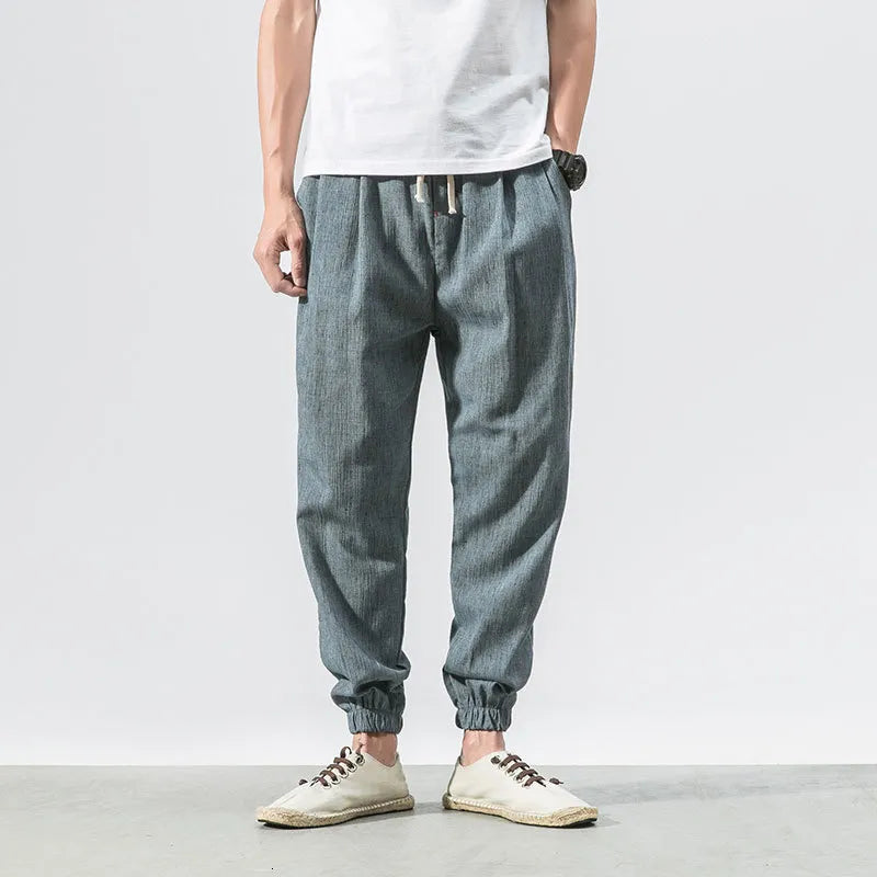 Drawstring Casual Pants