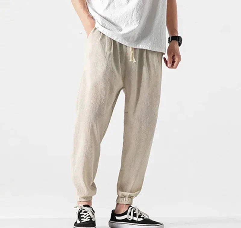 Drawstring Casual Pants