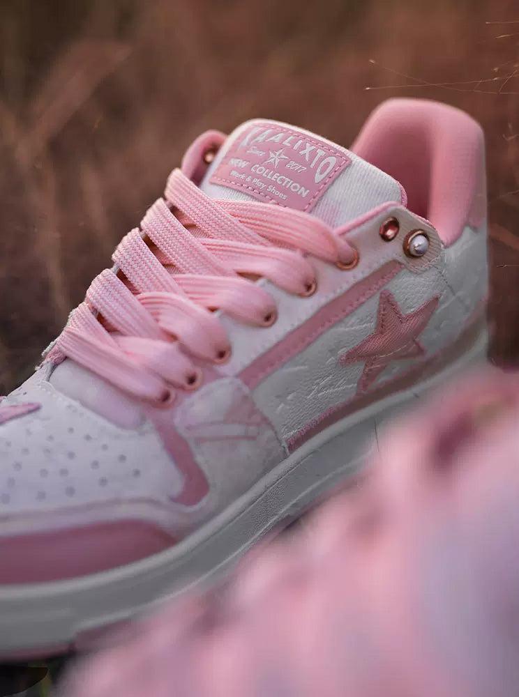 Star Eli1 Skate Sneakers - Pink