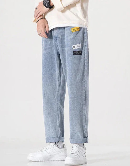 Ripped Nostalgic Denim Pants