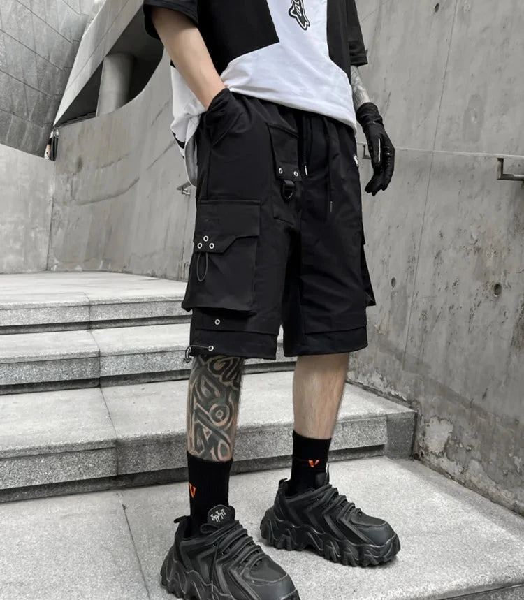 Men's Techwear Cargo Shorts