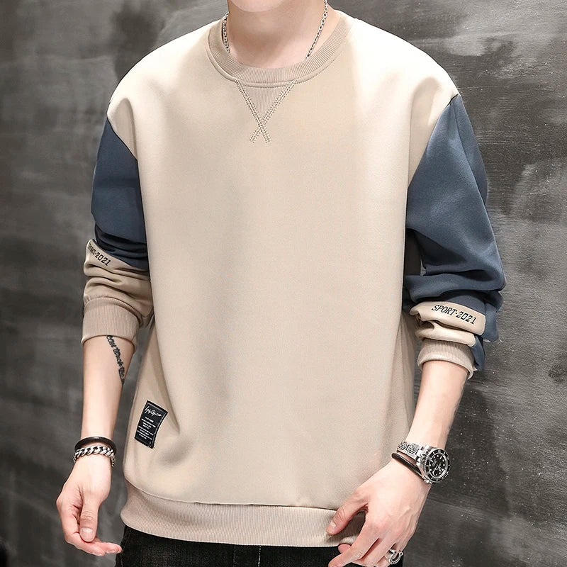 Men's Patchwork Sweatshirt