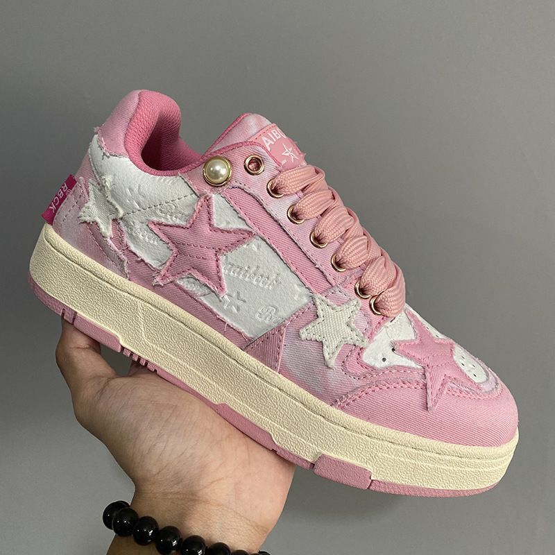 Star Eli1 Skate Sneakers - Pink