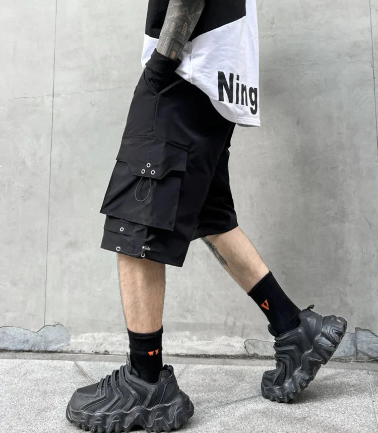 Men's Techwear Cargo Shorts