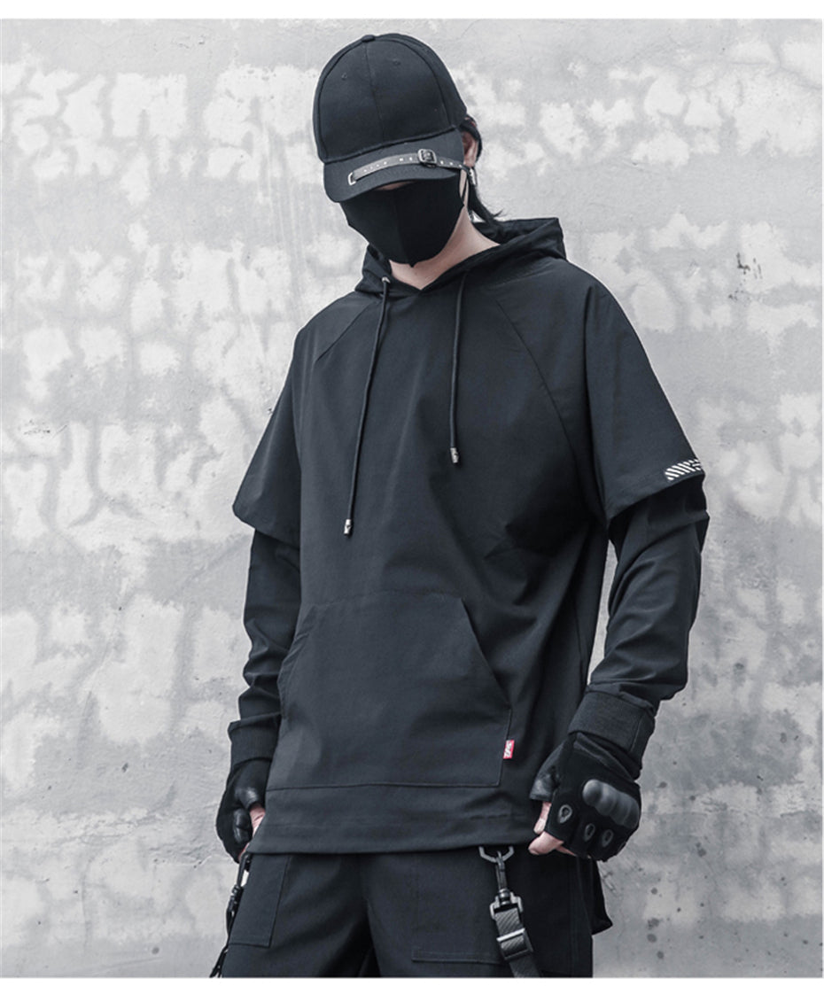 Techwear Harajuku Hoodie.