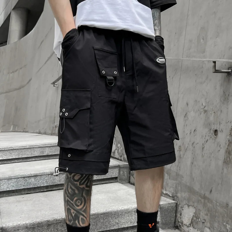 Men's Techwear Cargo Shorts