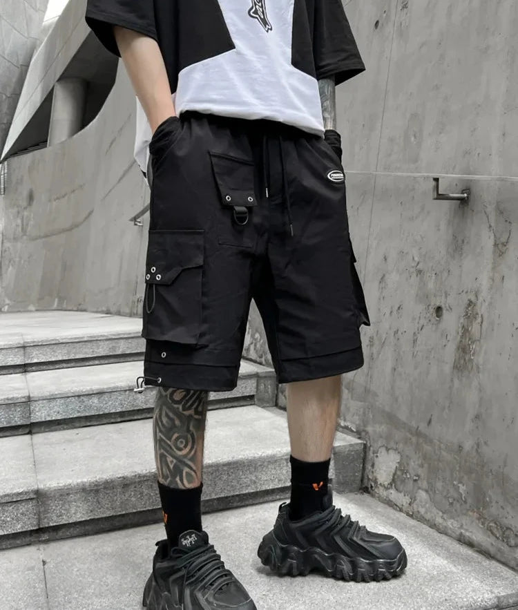 Men's Techwear Cargo Shorts