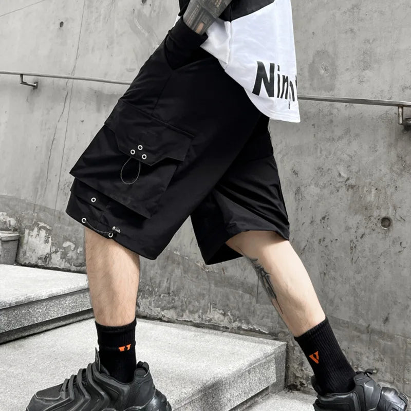 Men's Techwear Cargo Shorts