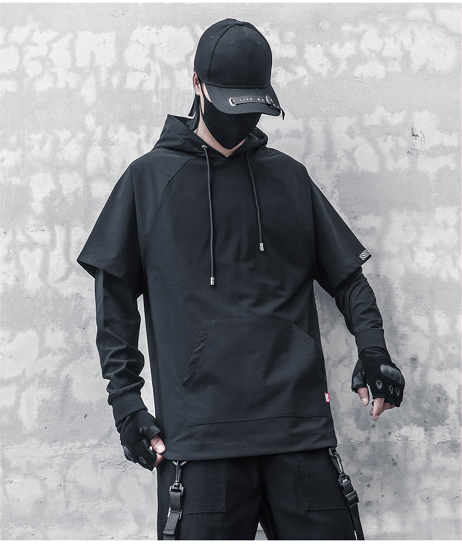 Techwear Harajuku Hoodie.