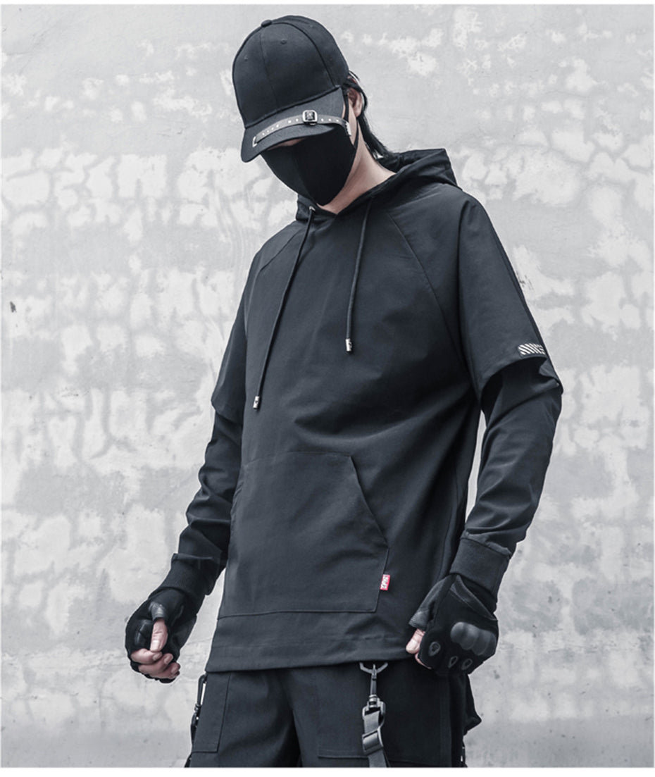 Techwear Harajuku Hoodie.